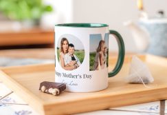 personalised photo mug